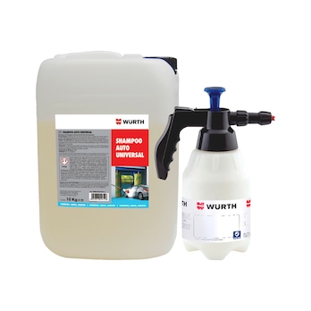 Conjunto Shampoo Auto universal e Pulverizador
