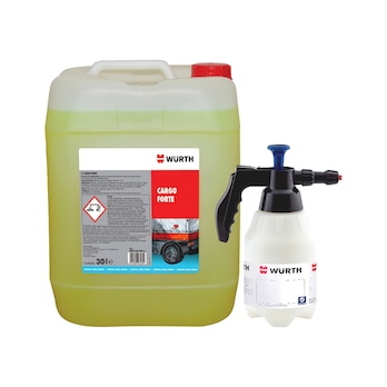 Conjunto Limpeza Cargo Forte e Pulverizador