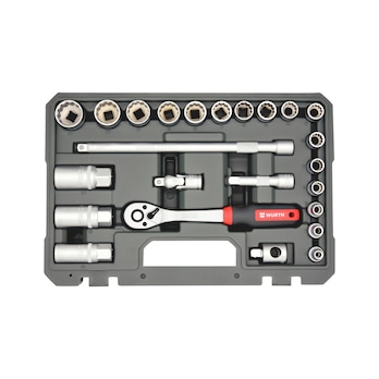 3/8인치 12각 소켓 렌치 모음 24개