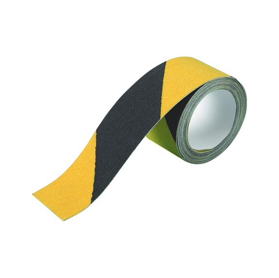 Ruban antid&eacute;rapant - BANDE ANTIDERAPANTE JAUNE ET NOIRE
