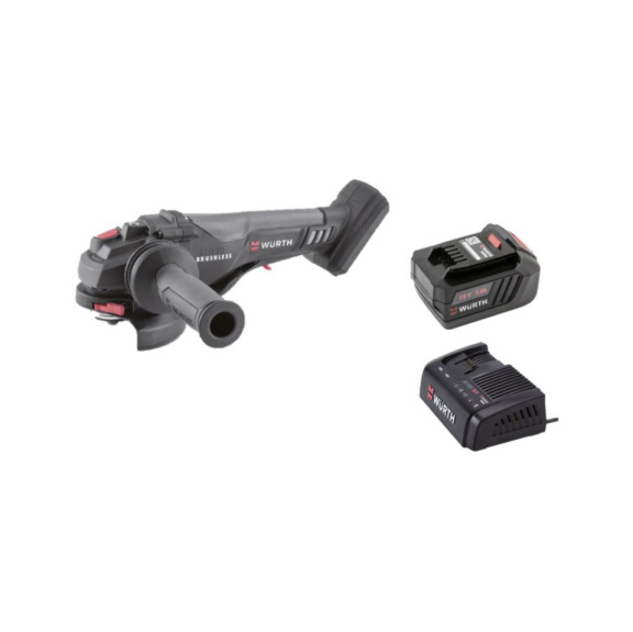 Cordless angle grinder AWS 18-115 P COMPACT M-CUBE - M-CUBE AWS18 115MM A.GRINDER KIT, 3PCS