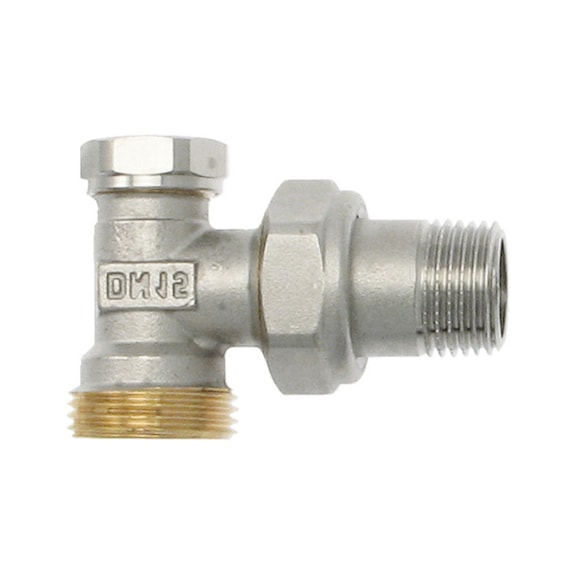 Detentore a squadra con attacco Eurokonus e cappuccio in ottone - 1