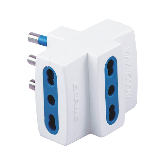 Adattatore triplo per uso domestico 
