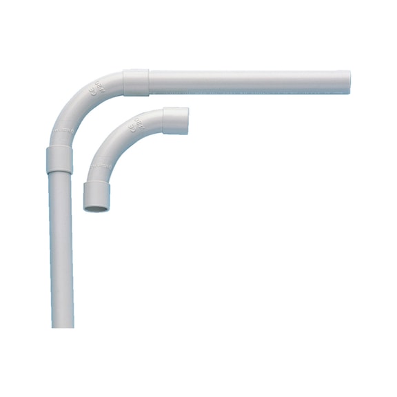 Curva a 90° a stretto raggio - 1