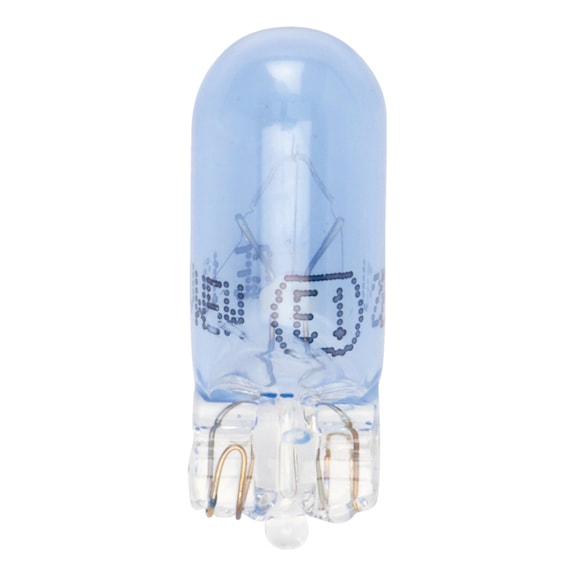 Lampe culot verre - FEU-POSITION-BLEU-12V-5W