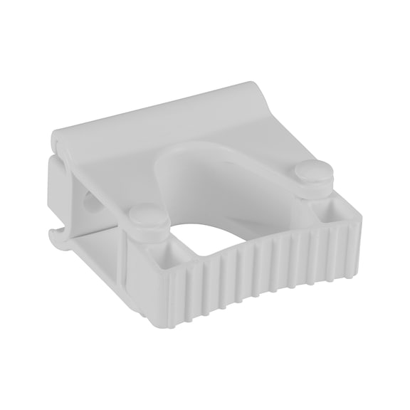 Hygienic wall bracket, Hi-Flex - WLBRKT-CLIP-MODULE-82MM-WHITE