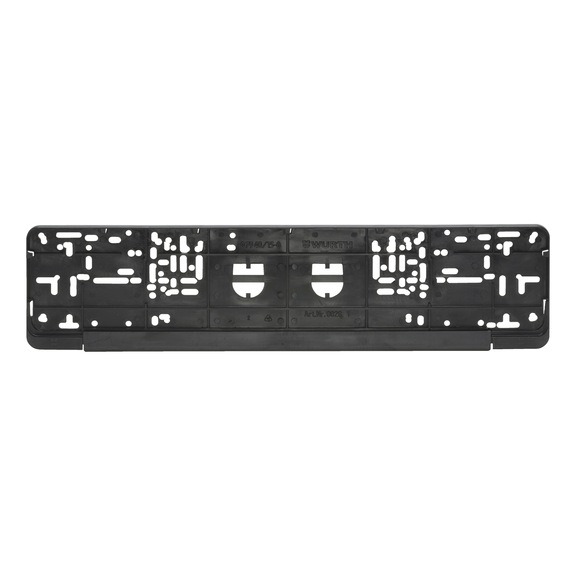 Support De Plaque D'immatriculation LAMPA 19901 – Fixation Universelle Pour Voiture, Moto, Véhicule Utilitaire