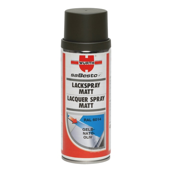 Paint spray, matt - PNTSPR-R6014-(YELLOW-OLIVE)-MATT-400ML
