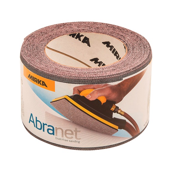 Grinding mesh roll with rip-tape Abranet - SANDROLL-MIRKA-545BI001153R-75X10M-P150