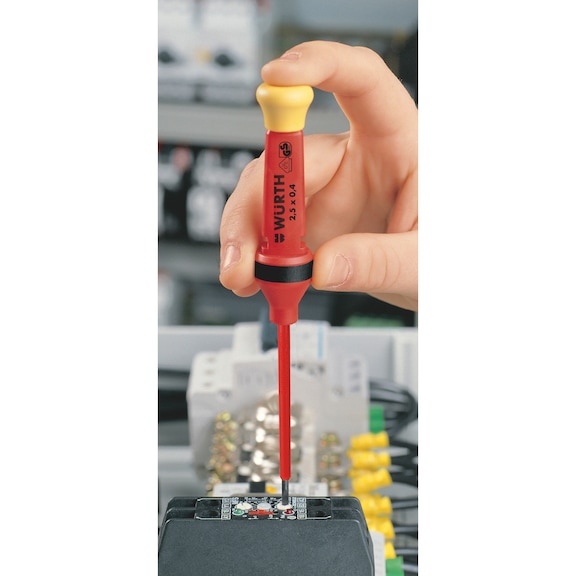 Würth Schraubendreher Set Würth VDE-Schraubendreher Sort. Schlitz/PH Extra Schlank 5tlg Kreuz Schraubendreher