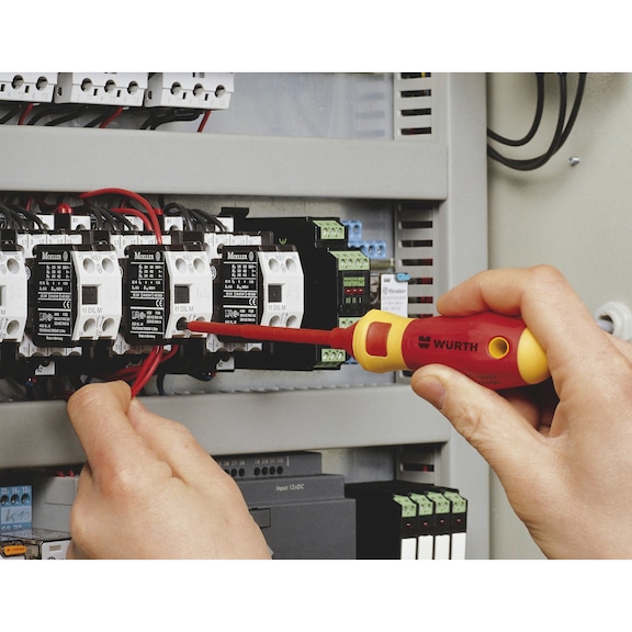 Wurth Set Of Screwdrivers, Screwdriver Set, 594g, Schwarz, Flat Head