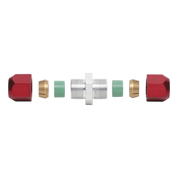 RMT Kit Riparazione Tubo Aria Sospensioni Auto – 60cm Con Connettori