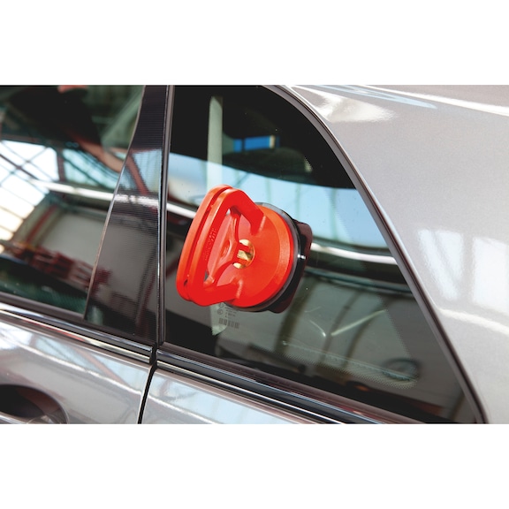 Ventosa de sujeción con un cabezal - SUJETADOR DE CRISTAL