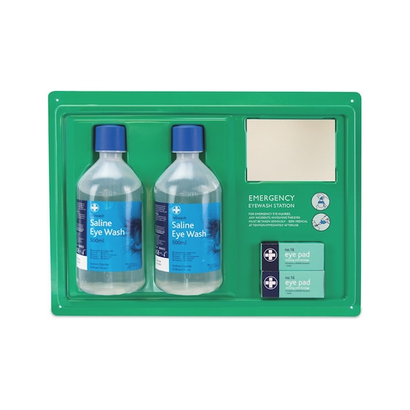 Eye and skin rinse - EYEWASH-STATION-2X500ML