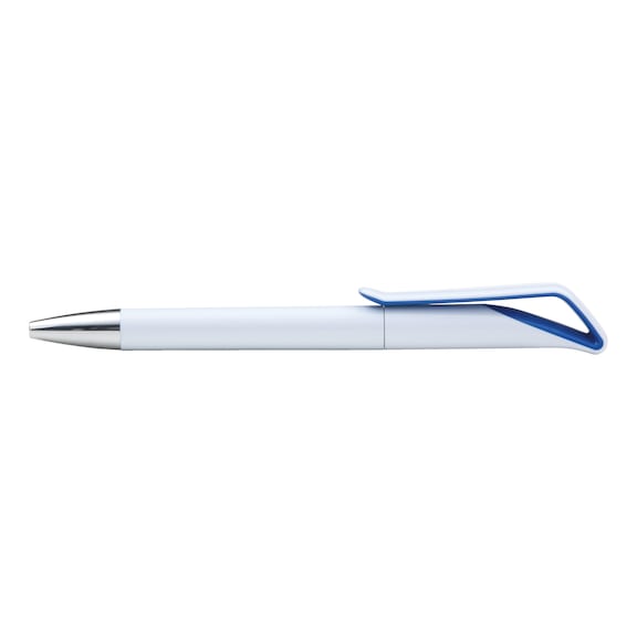 Ballpoint pen Capri - PEN-CAPRI-WHITE-BLUE-UNPRINTED