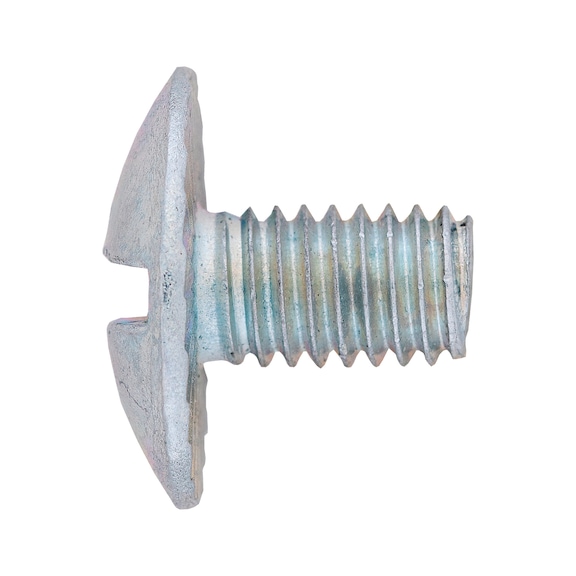 Steel 4.8 zinc-plated under head serration - SHR-FLRDKPF-UKV-4.8-(A2K)-SZ-M6X10