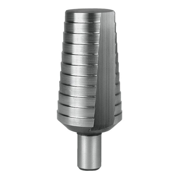 Stepped drill bit