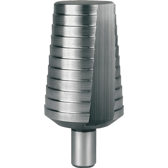 Stepped drill bit - TWSTSTEPDRILL-RUKO-101363-HSS-D30-40