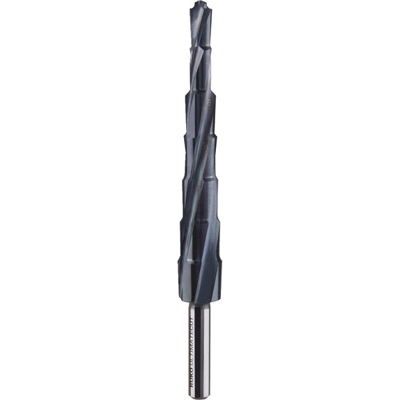 Stepped drill bit, spiral - TWSTSTEPDRILL-RUKO-101082P-HSS-D6-12