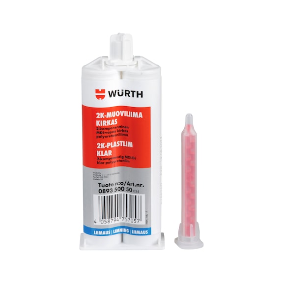 Muoviliima REPLAST<SUP>®</SUP> Easy, kirkas/läpinäkyvä - REPLAST MUOVILIIMA KIRKAS 50ML