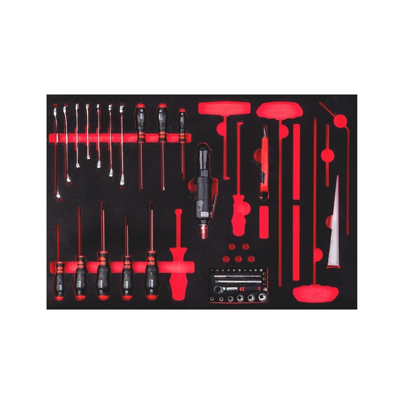 Bodywork tool set 35 pcs - BODYWORK-TOOL-SET-35PCS
