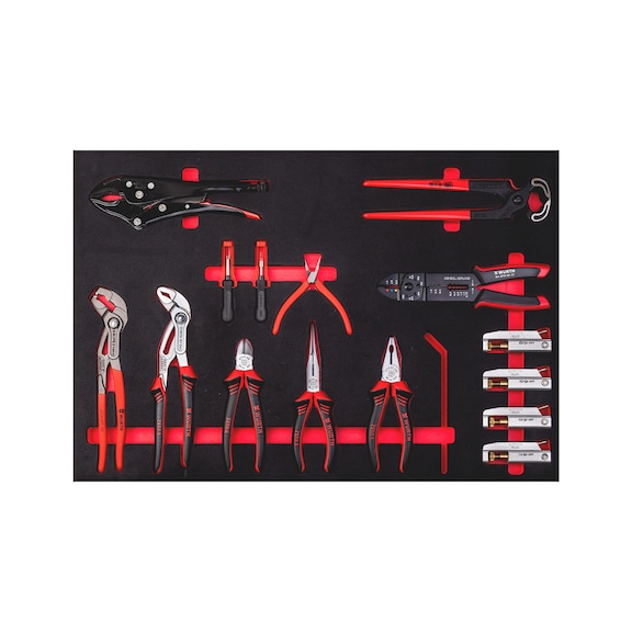 Pliers set 17 pcs - PLRS-SET-17PCS