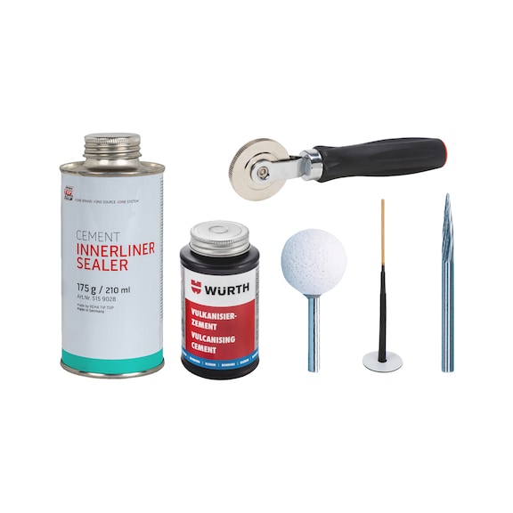Tyre repair set, Pneusil 45 pcs - TYRREP-SET-PNEUSIL-REPAIR