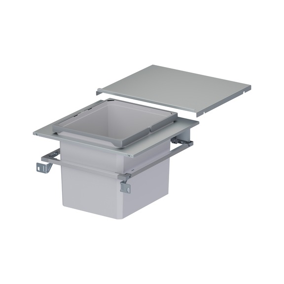 M&uuml;lltrennsystem VS ENVI Fit f&uuml;r Zargensystem - MUELLTRENNSYS-(ENVI-FIT)-500-1FACH