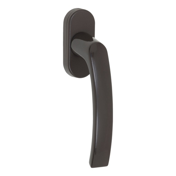 Window handle ZD 403 - WH-RT-ZD403-2SCR-R8019-BROWN-38-10