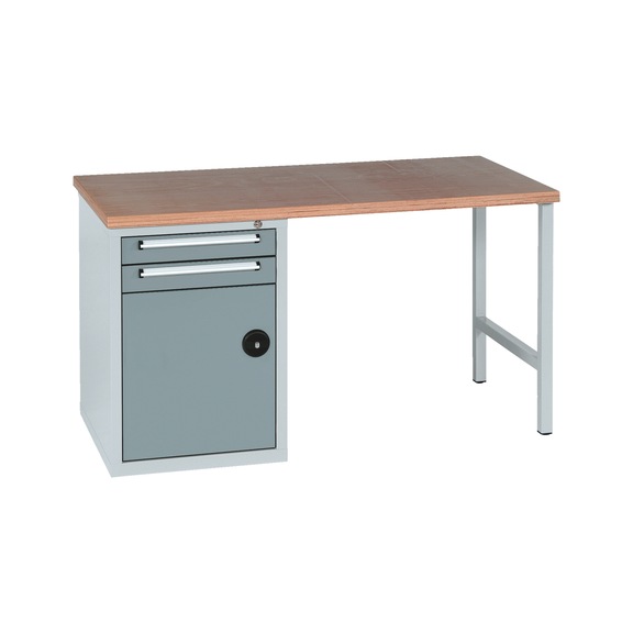 Workbench PRO WUS 1 - WRKBNCH-STA-PRO-WUS1/2-2000-RAL7042