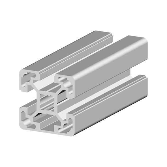 Profile system - PRFLSYS-SB-ALU-ELO-FL10-L-3N-40X40X6060