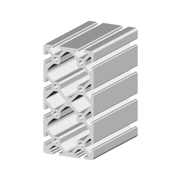 Profil System WAPS<SUP>&reg;</SUP> Serie I kompatibel zu Item - PRFLSYS-SI-ALU-ELO-N6-60X120X6060