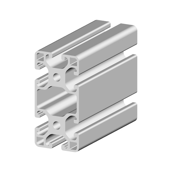Profil System WAPS<SUP>®</SUP> Serie I kompatibel zu Item - PRFLSYS-SI-ALU-ELO-N8-L-40X80X6060