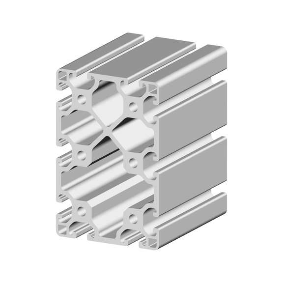 Profil System WAPS<SUP>&reg;</SUP> Serie I kompatibel zu Item - PRFLSYS-SI-ALU-ELO-N8-L-80X120X6060
