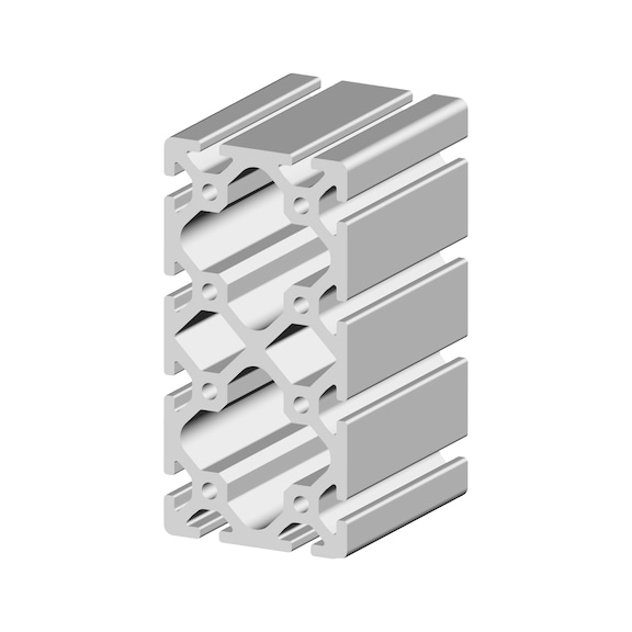 Profil System WAPS<SUP>&reg;</SUP> Serie I kompatibel zu Item - PRFLSYS-SI-ALU-ELO-N8-80X160X6060