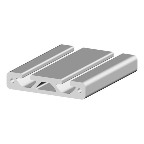 WAPS<SUP>&reg;</SUP> profile system series I compatible with Item - PRFLSYS-SI-ALU-ELO-FL8-16X80X3060