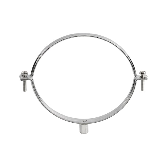 Pipe clamp A4 M8/10, sewage pipe clamp - 1