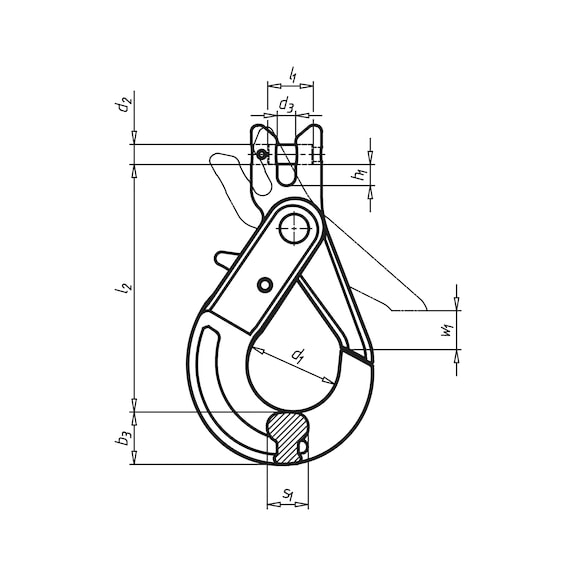 Gancio Per Ritenuta Catena Per Catene Da 8mm - Foto 4