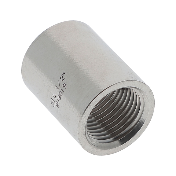 Manchon à visser inox A4 - 1