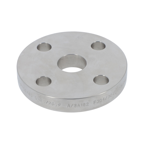 Bride plate à souder type 01A - 1