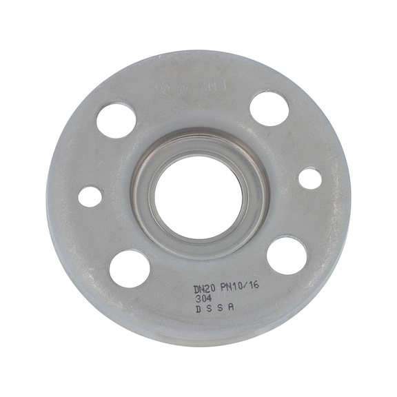 Bride tournante emboutie inox - 1