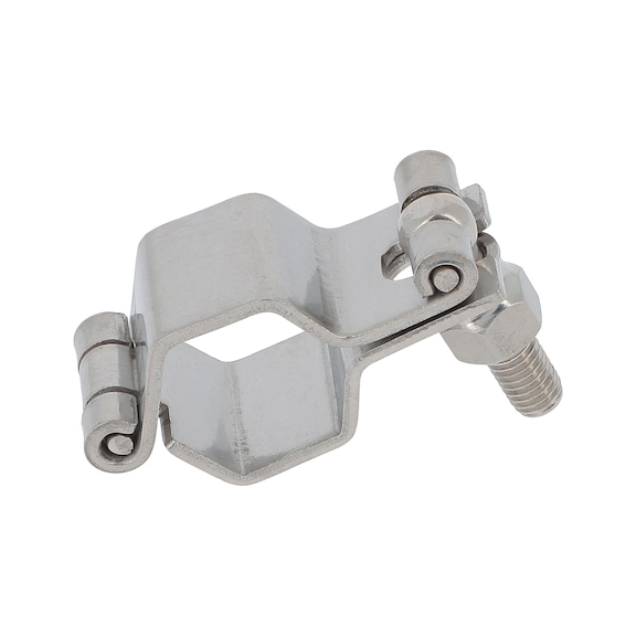 Collier hexagonal sans tige SMS pour industrie agro-alimentaire