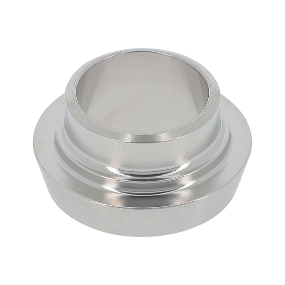 Douille lisse à souder DIN pour industries agro, chimie, parfumerie