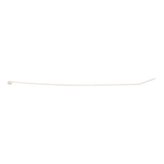 Fascette di cablaggio con punta angolata - CBLTIE-PLA-PLALATCH-CE-NAT-3,6X140MM