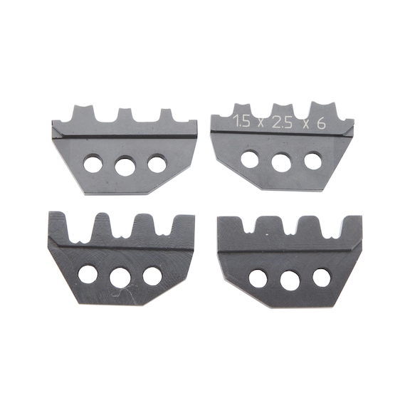 Retaining jaw set for crimping tool - RTNRJAWSET-(F.CRMPPLRS-0558110)