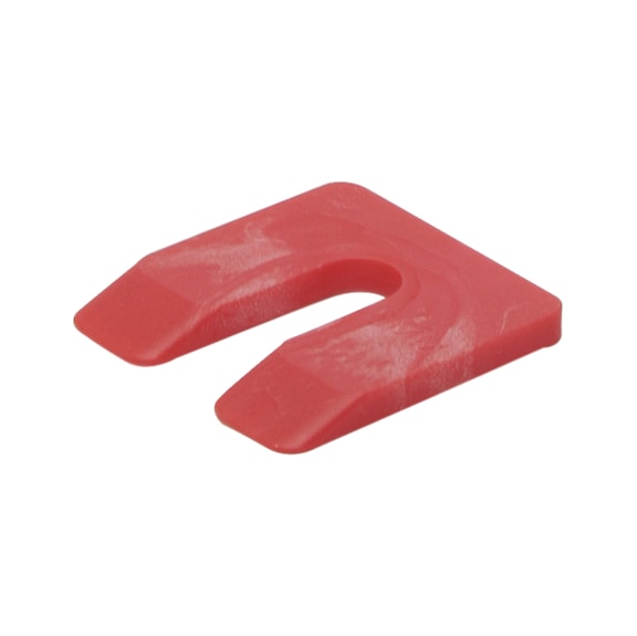 Uitvulplaatjes met sleuf - UITVULPLT-DOOS-KS-ROOD-50X50X5-34605