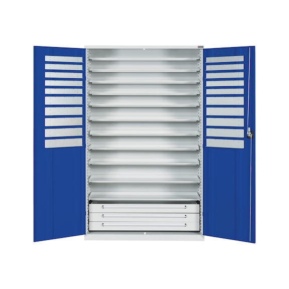 Armoire pour boîtes de stockage PRO - WNGDRCAB-STRG-PRO-FB14-RAL5010