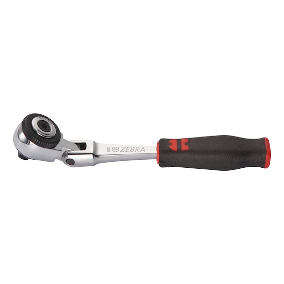 E-Z MR14 Ratsche Mit Ausziehbarem Griff – 1/4 Zoll, 72 Zähne, Rot & Langlebig