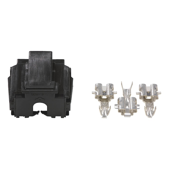 Ana spot lamba H4 için 3x muhafazalı fiş soketi - PLGHSNG-H4-PLA-SET-0558101/055819030