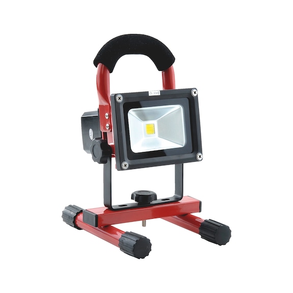 Pilli LED çalışma lambası, 10 watt - LAMP-CORDL-LED-145X160X240MM-10W